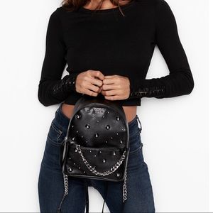 Victoria's Secret Mixed Stud Small City Backpack